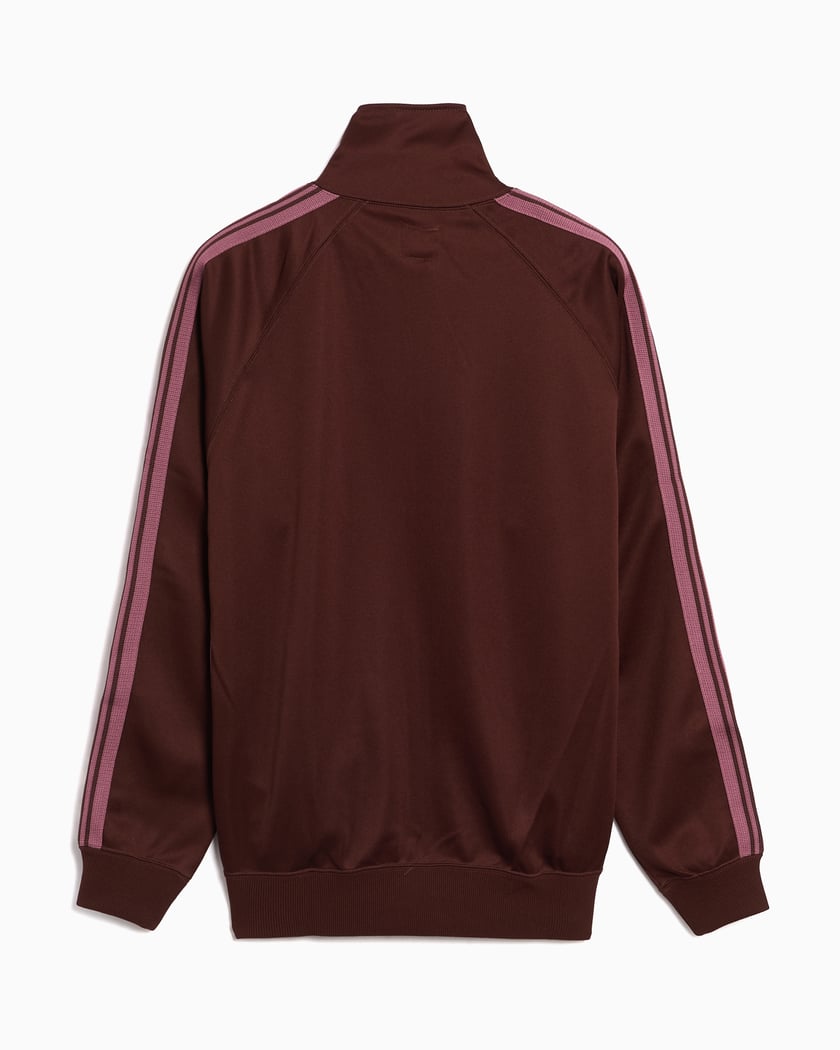 Needles Track Jacket - Poly Smooth 黒×茶 Needles Track Jacket - Poly Smooth 黒×茶