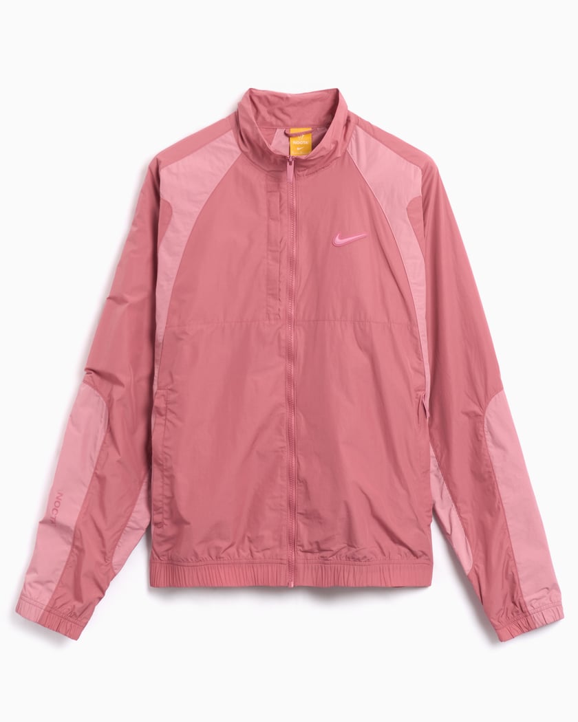 Nike x Drake NOCTA NRG CS Unisex Woven Track Jacket Pink FN7666 667 FOOTDISTRICT
