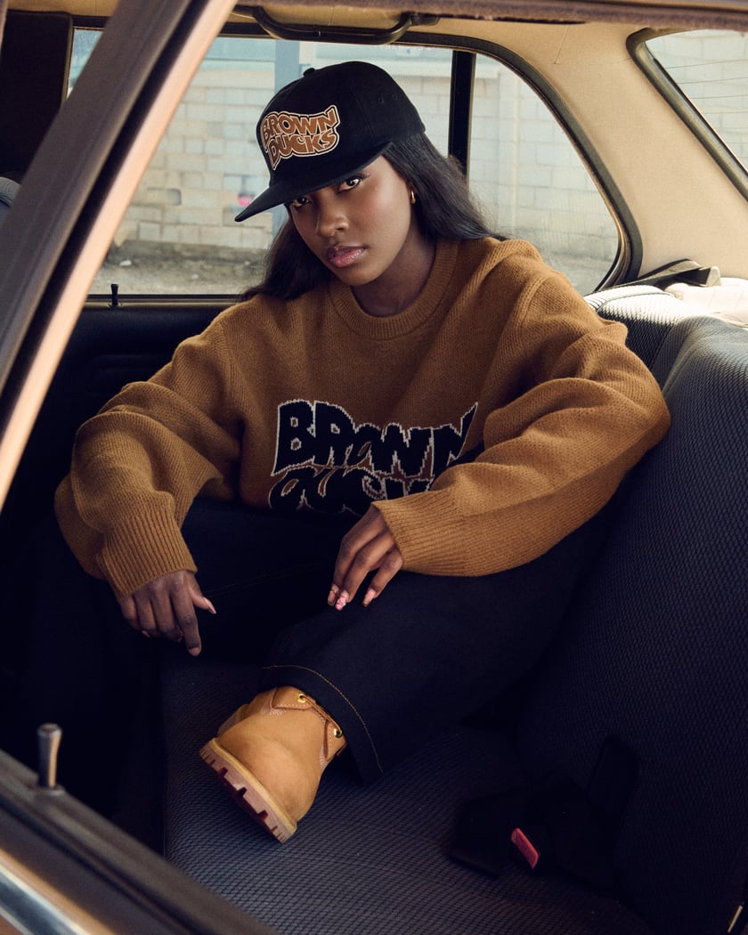 Carhartt WIP Brown Ducks Unisex Cap Black I033922 89XX FOOTDISTRICT