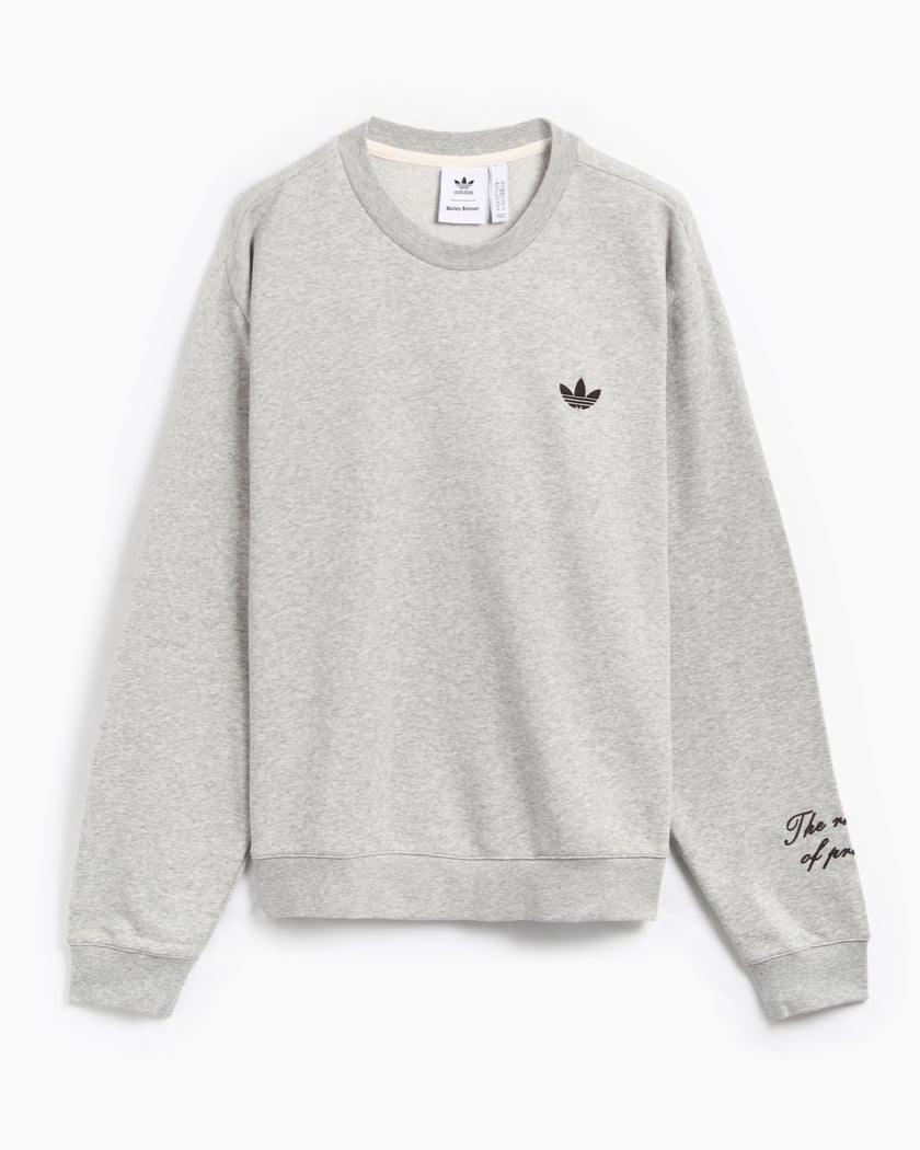 adidas Originals x Wales Bonner Men s Sweatshirt Grau IW1172 FOOTDISTRICT