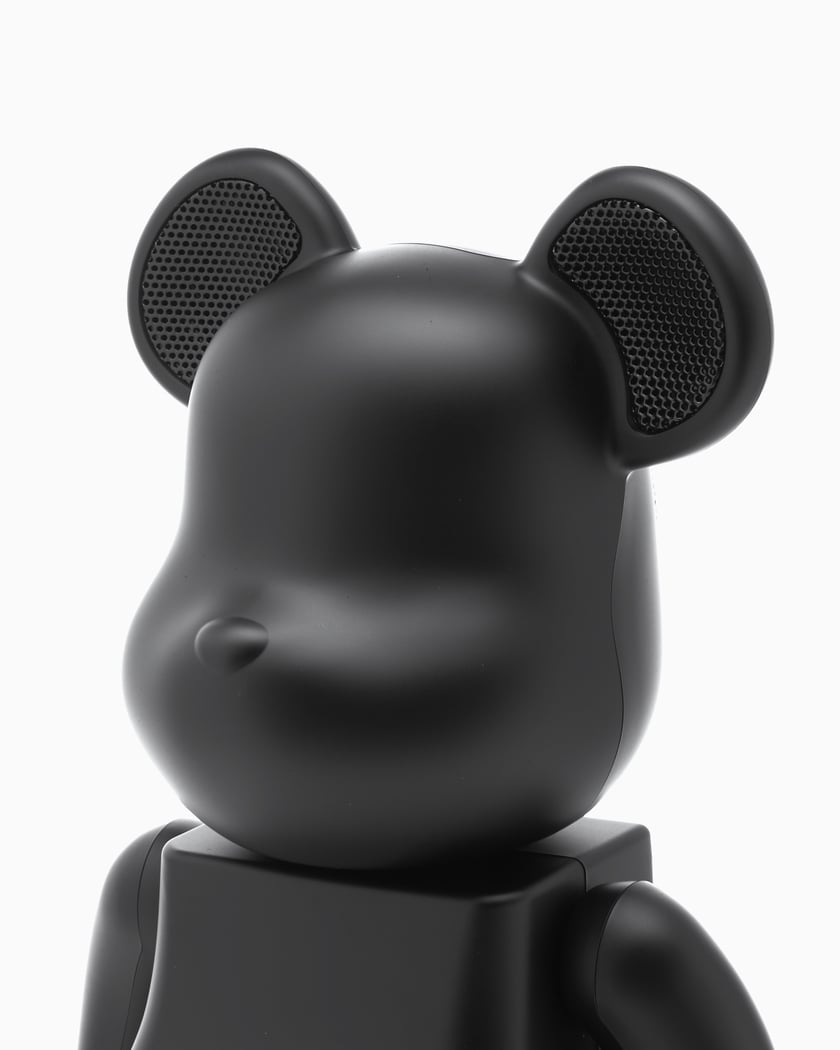 Bearbrick Audio 400% Black Matt BE@RBRICK Portable Bluetooth