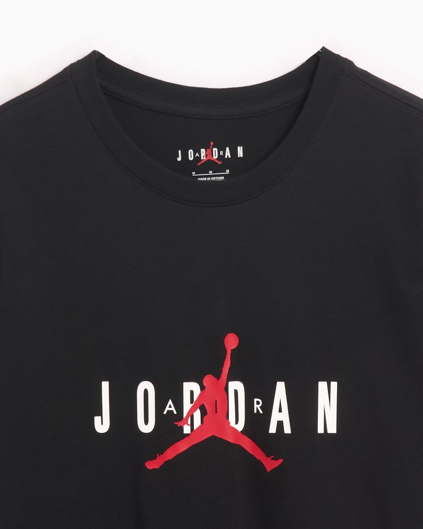 Jordan Air Men s T Shirt Black HQ1893 010 FOOTDISTRICT