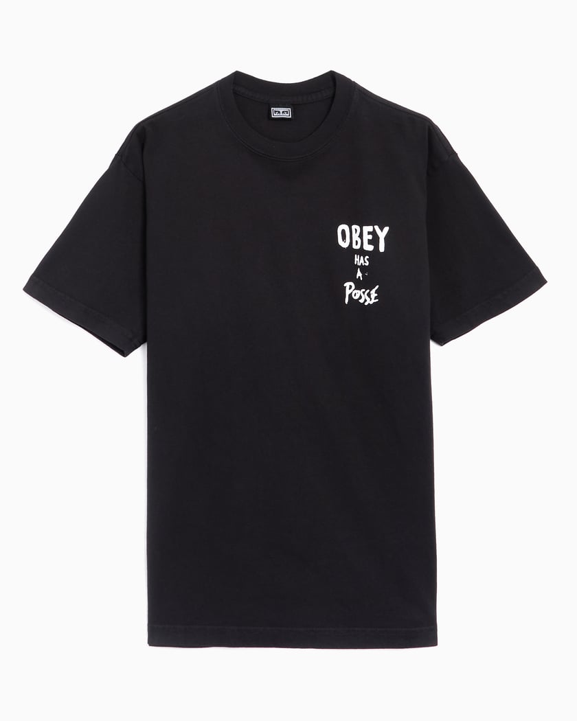 Maglietta OBEY Clothing Obey Has A Posse Men's T-Shirt per uomo