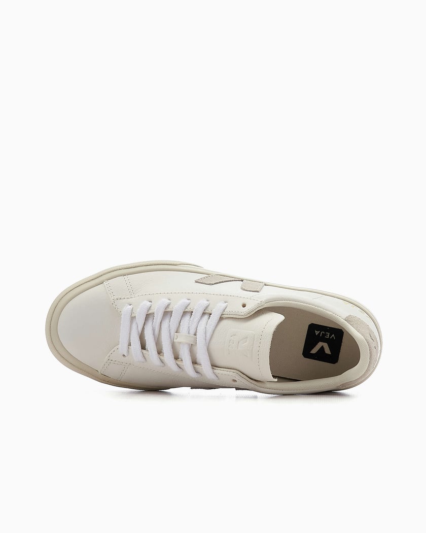 38 新品 VEJA Campo ChromeFree Leather 24cm Veja Women Campo Chromefree Leather Extra-White Aqua 24