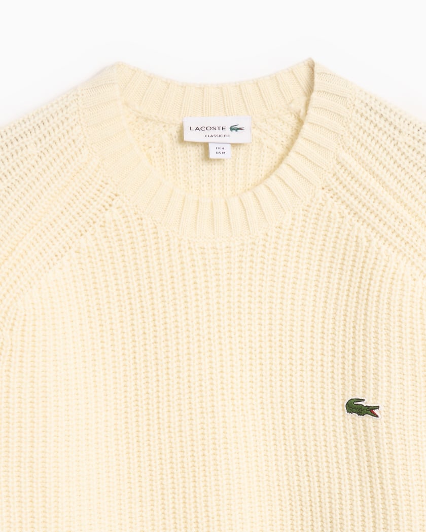 Lacoste sweater white outlet