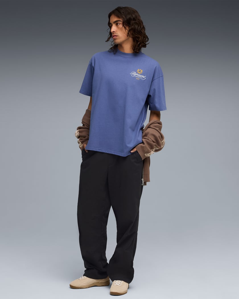 Puma x REPRESENT Graphic Unisex T-Shirt Blue 632544-78 | FOOTDISTRICT