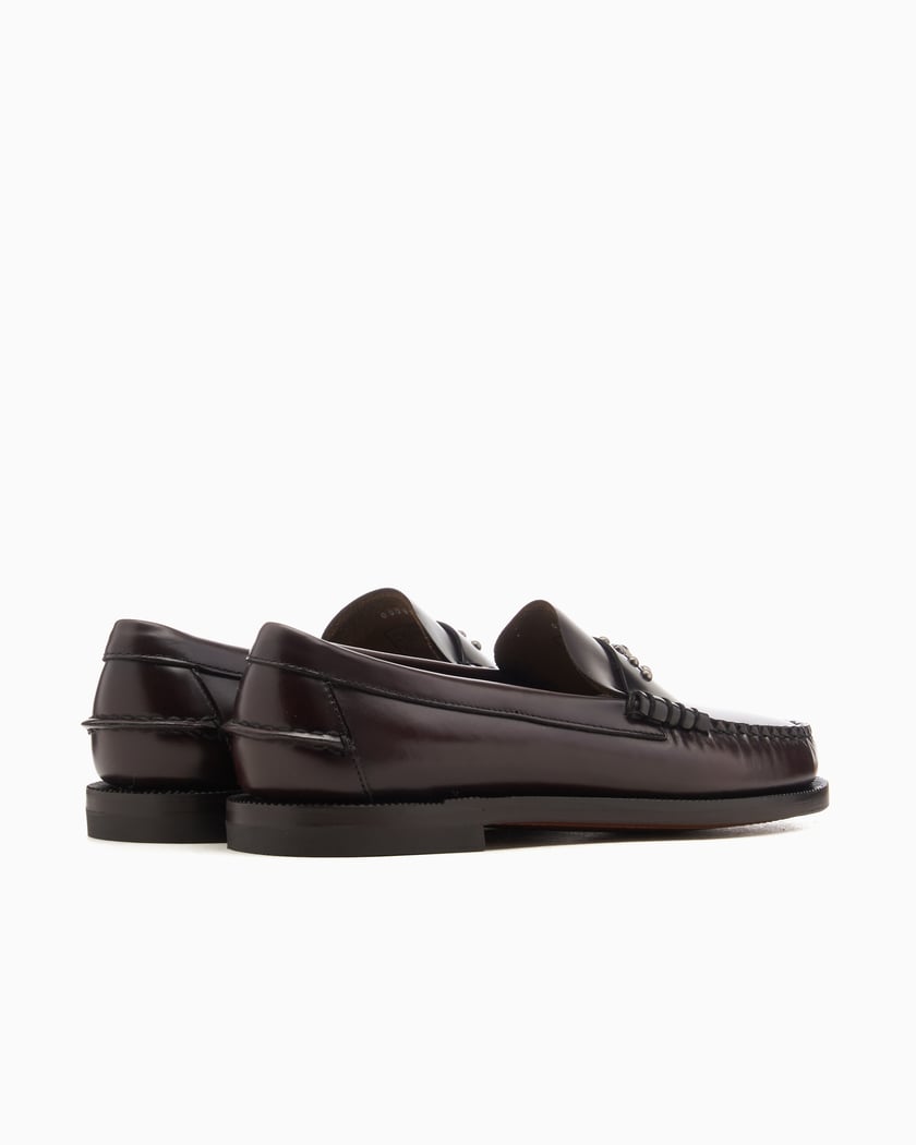 Sebago x HTC Women s Classic Dan Rhombus Loafer Marron 78116XW A0B FOOTDISTRICT