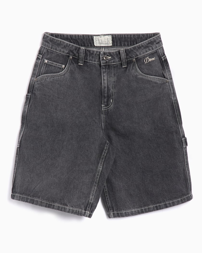 Dime MTL Relaxed Men's Shorts Gray DIMEHO2420BLK | FOOTDISTRICT