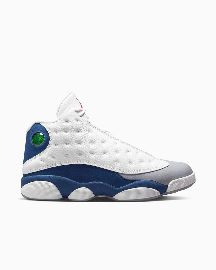 Jordan 13 top bleu