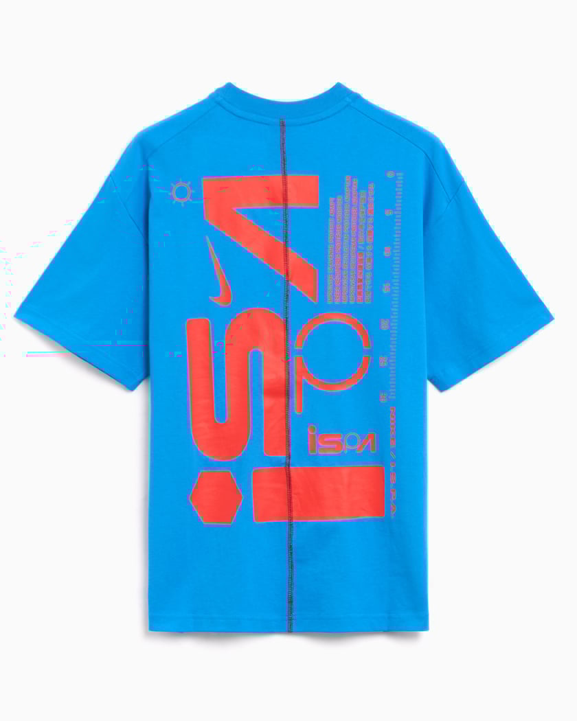 Nike ISPA Unisex T Shirt Blue FV4893 435 FOOTDISTRICT
