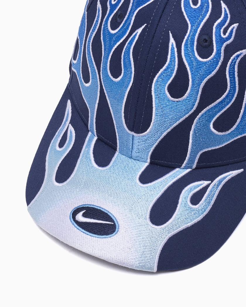Nike Club OG Flame Unisex Cap Blue HV6642-410 | FOOTDISTRICT