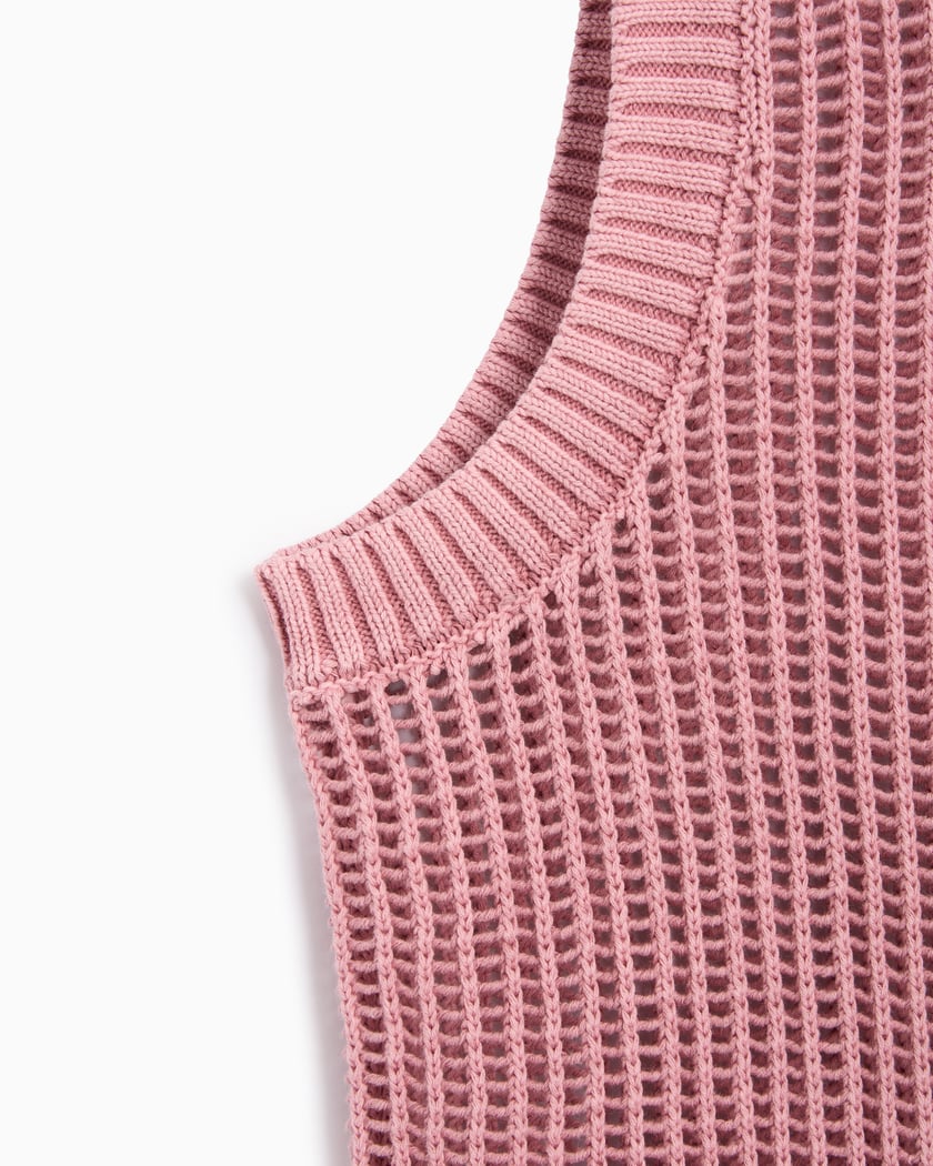 REPRESENT Washed Men's Knit Vest Pink MLM301-427| FOOTDISTRICT