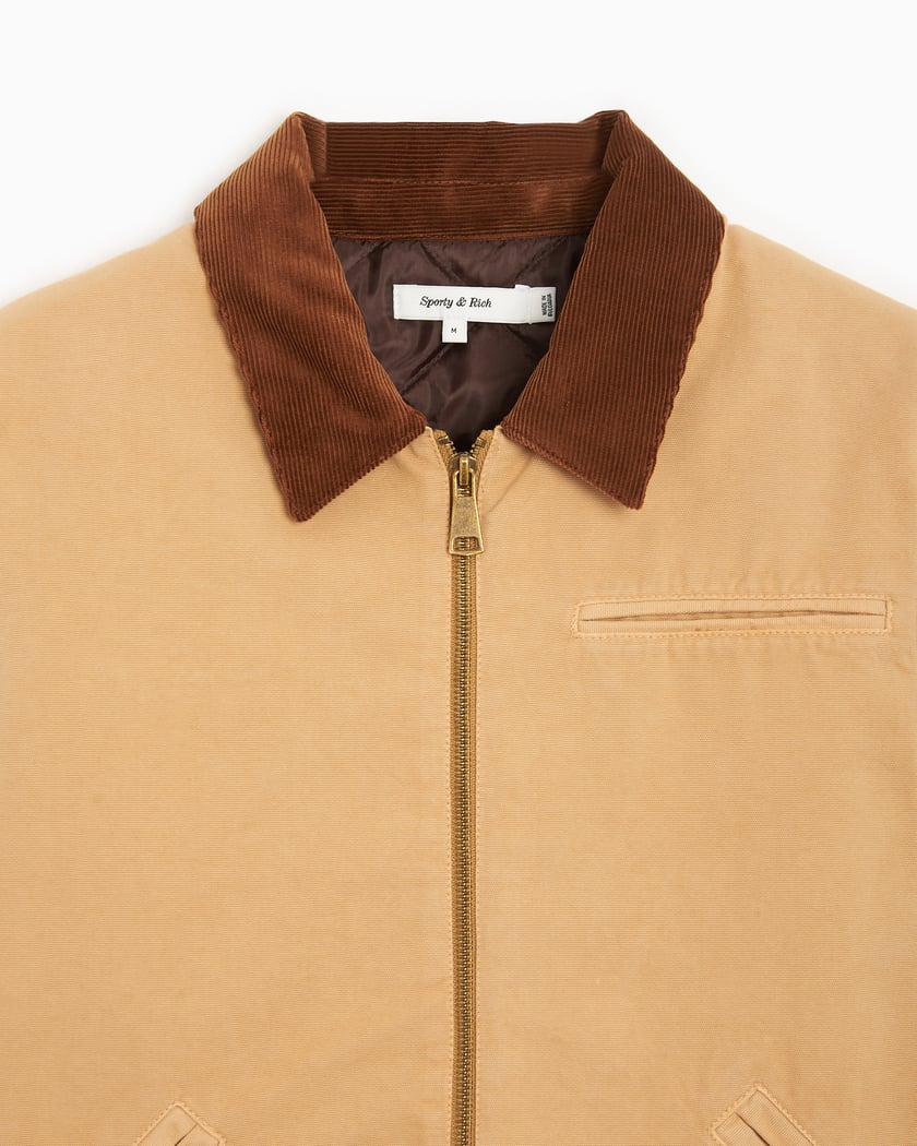 Work Jacket Sporty & Rich SRHWC Unisex Worker Jacket Unisexo