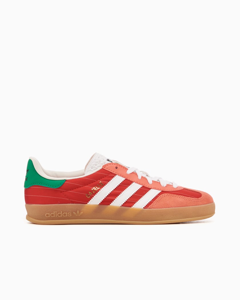 adidas Originals Gazelle Indoor Olympic Pack Better Scarlet Rot IF9641 FOOTDISTRICT