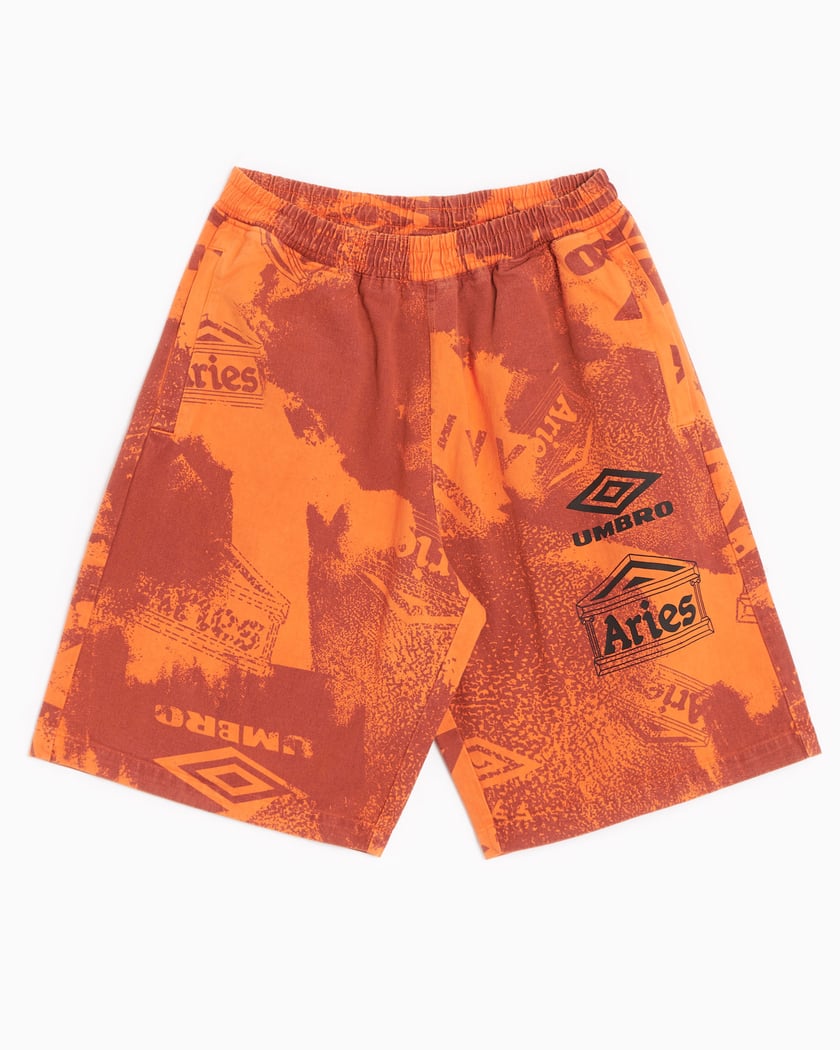 Red umbro shorts outlet