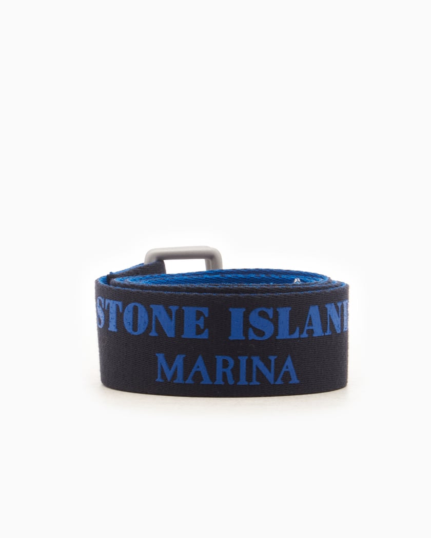 Stone Island Marina Unisex Belt Blue 8115943X7-V0026 Stone Island Marina Unisex Belt Blue 8115943X7-V0026