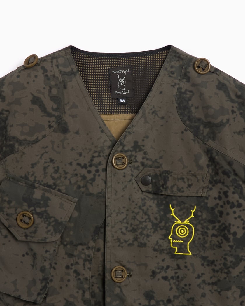 Brain Dead x South2 West8 Tenkara Men's Jacket Brown