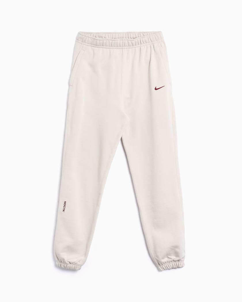 Nike x Drake NOCTA Fleece Relaxed Men's Track Pants White HM5764