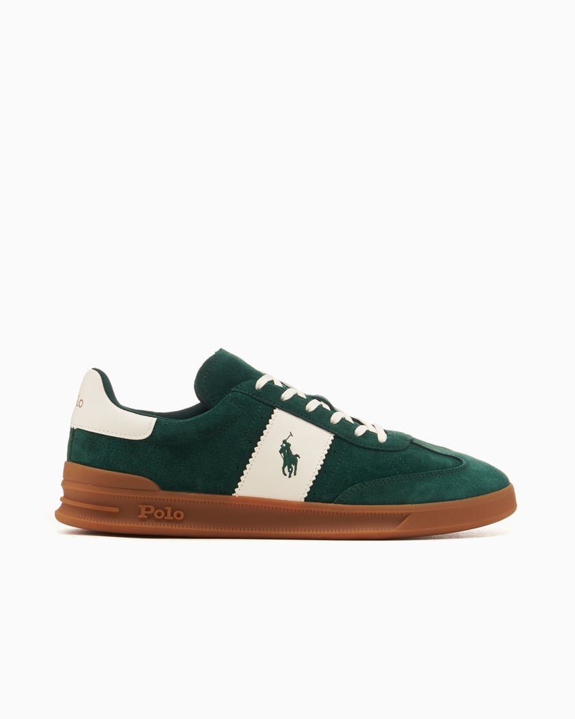 Polo Ralph Lauren Suede Heritage Aera Verde 809954903005 FOOTDISTRICT