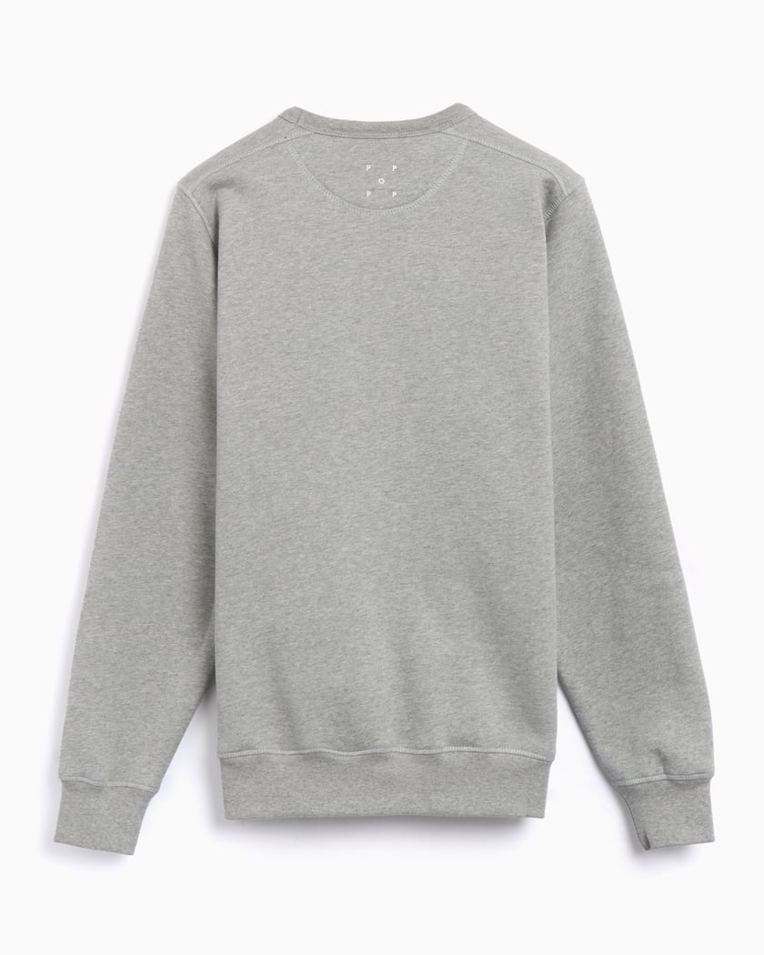 Pop Trading Company Arch Men's Sweatshirt Gray POPSS25_01 Pop Trading Company Arch Men's Sweatshirt Gray POPSS25_01