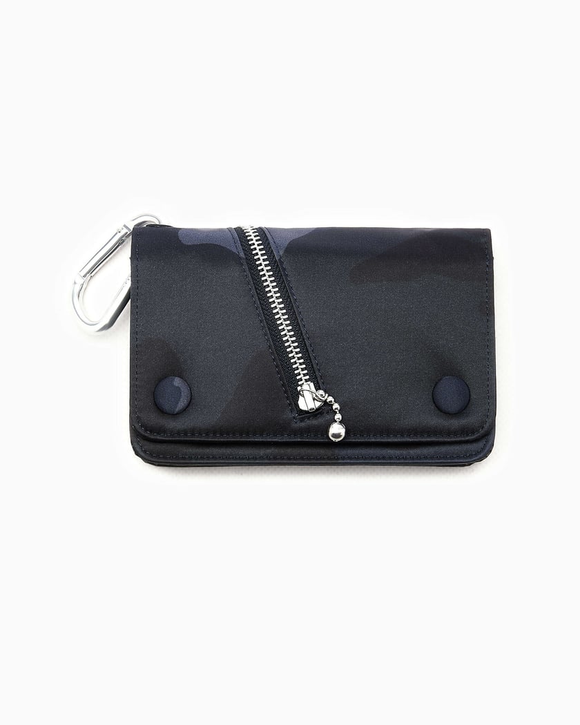 Porter-Yoshida & Co. Bill Woodland Camo Unisex Wallet Blue