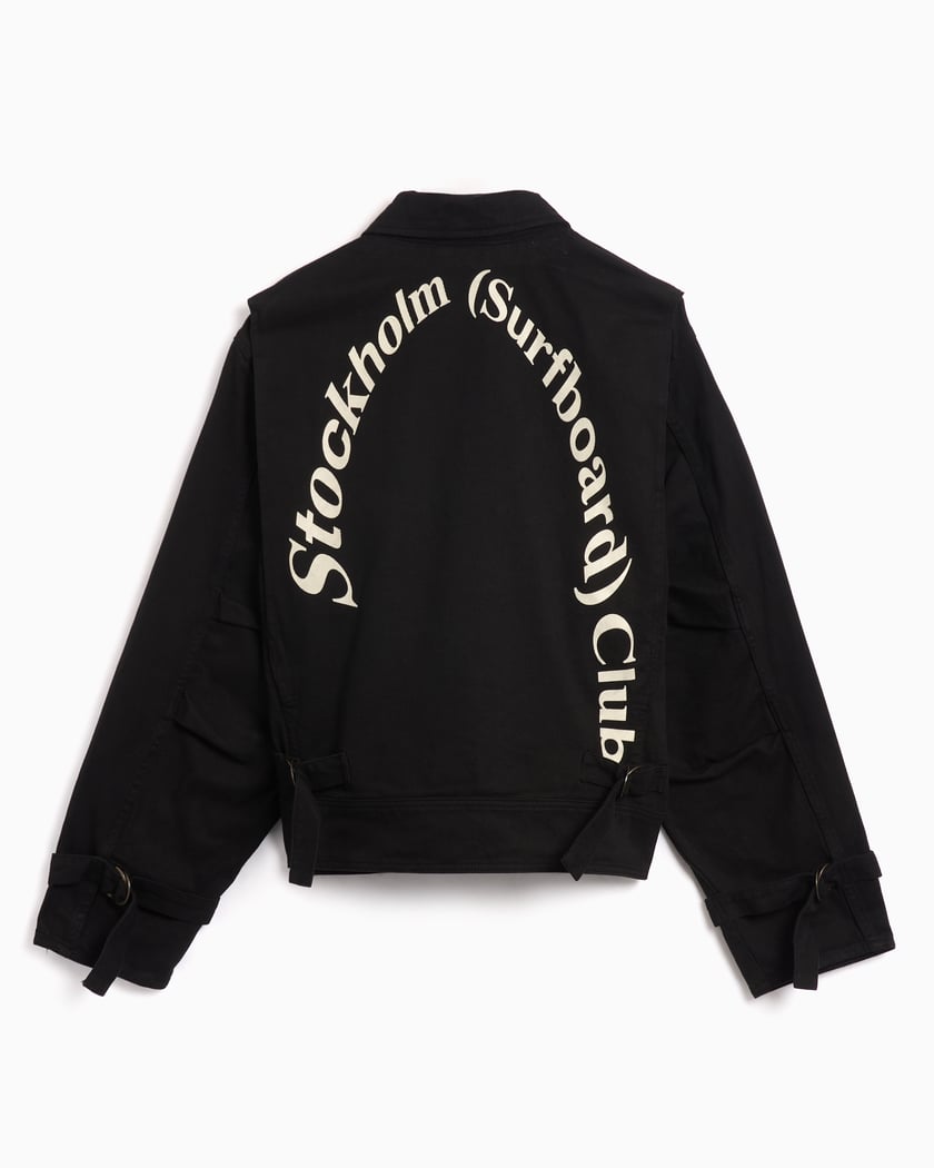 【18％OFF】 Stockholm (Surfboard) Club Men's Work Jacket Black U3000100 Jacket Outer