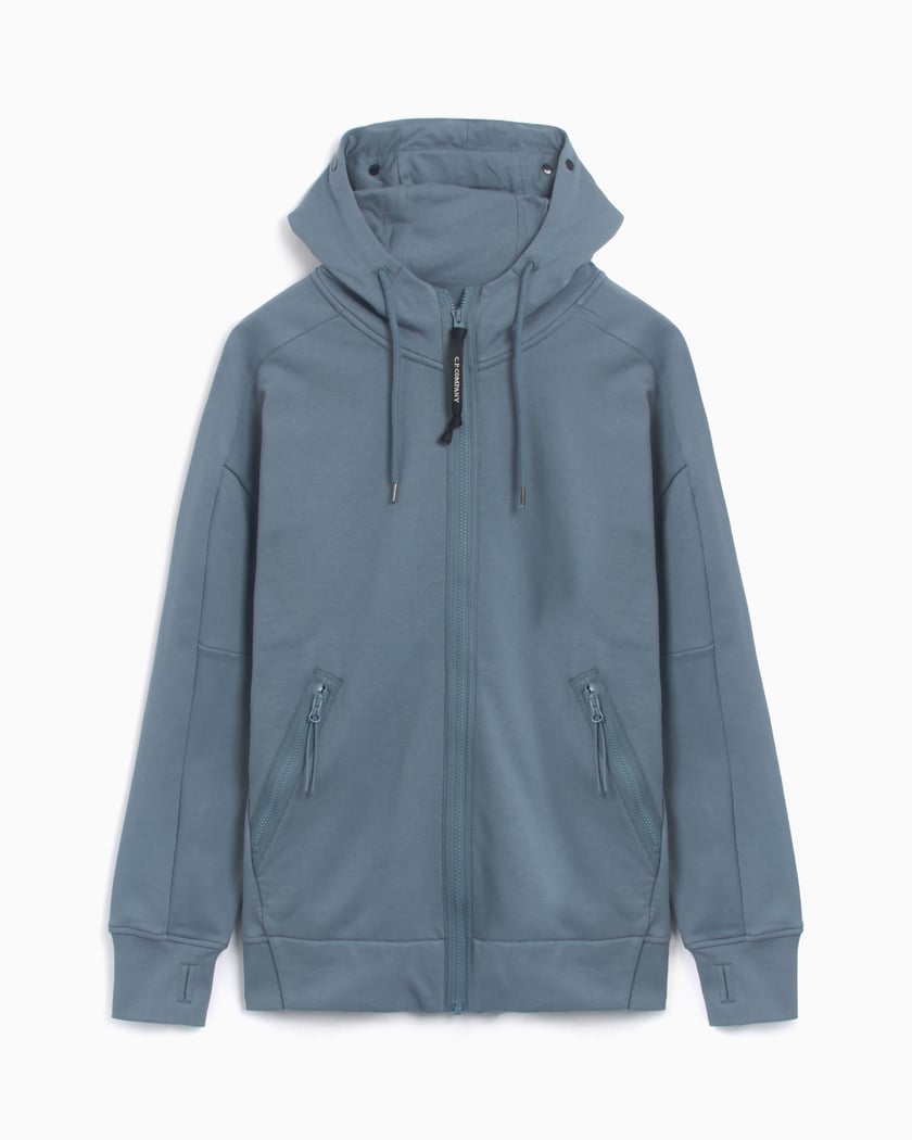CP Company Men's Zip Hoodie Blue 18CMSS028A005086W-872