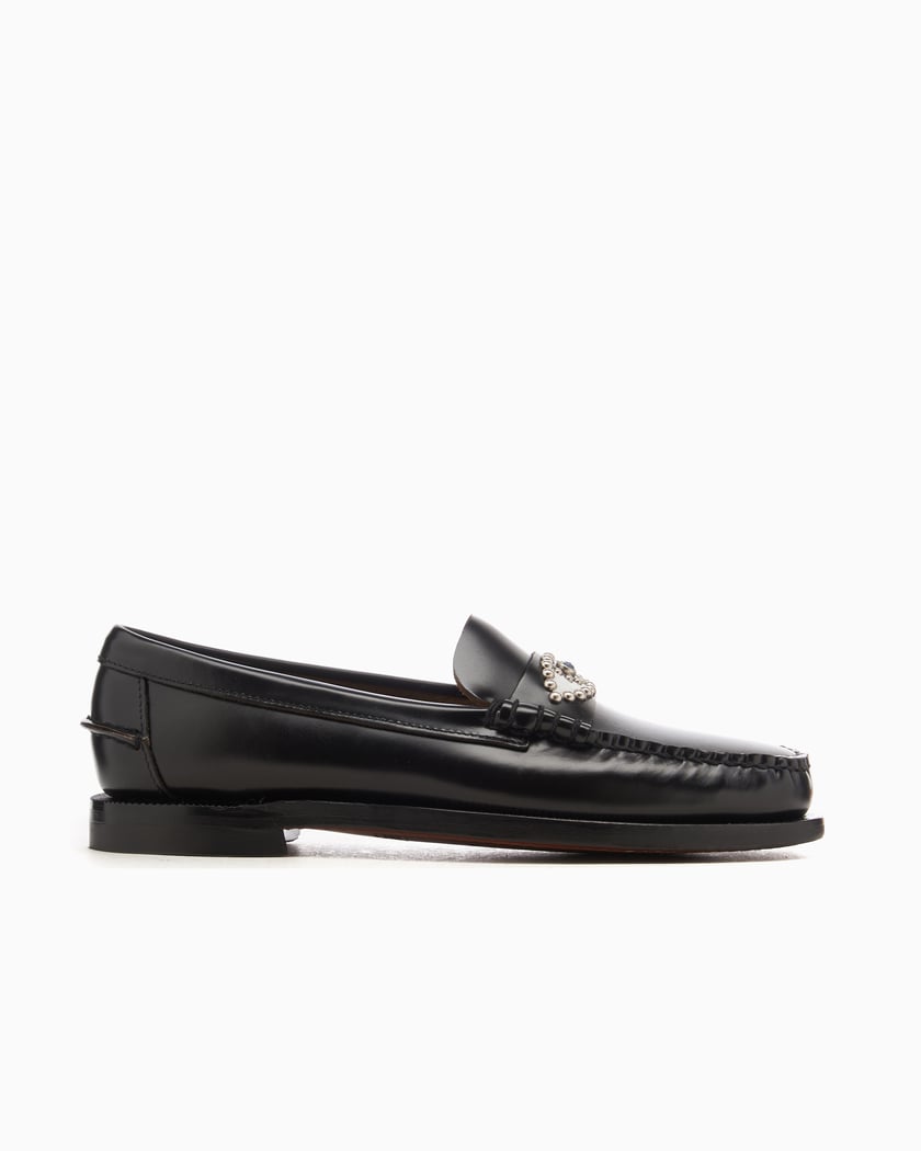 Sebago x HTC Women's Classic Dan Eye Loafer Women's Shoes Black
