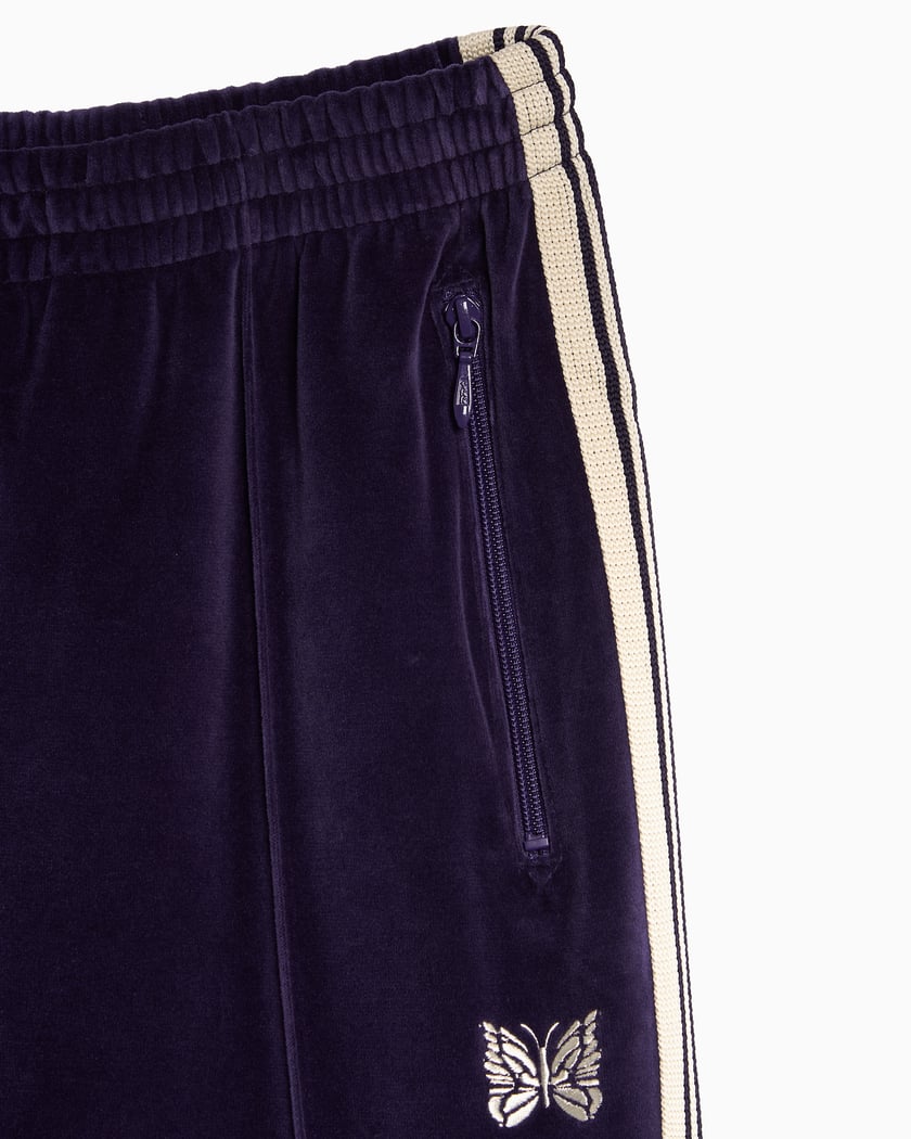 Needles Boot-Cut Relaxed Men's Track Pants Blue RW326-A-Navy