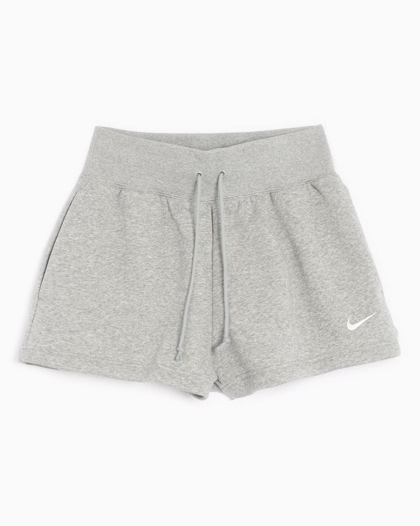Nike Sportswear Phoenix Women s Fleece High Waisted Shorts Gris FD1409 063 FOOTDISTRICT