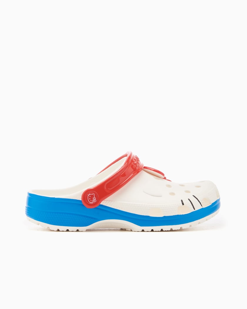 Crocs red white hotsell blue