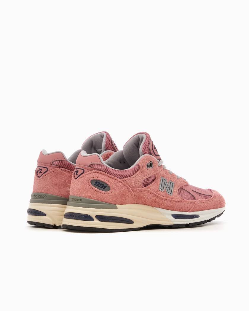 New Balance U991v2 PK2 Made In UK Pink U991PK2 FOOTDISTRICT
