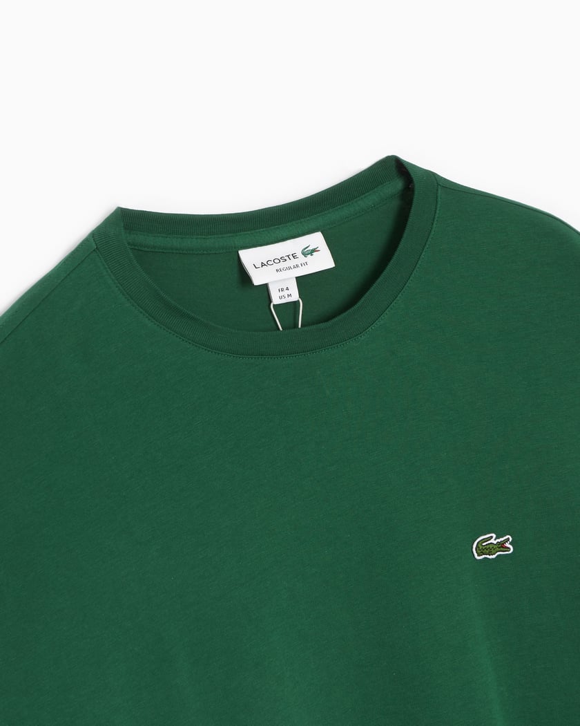 Lacoste Regular Fit Men\'s T-Shirt Online FOOTDISTRICT at Buy Green TH2038-00-132