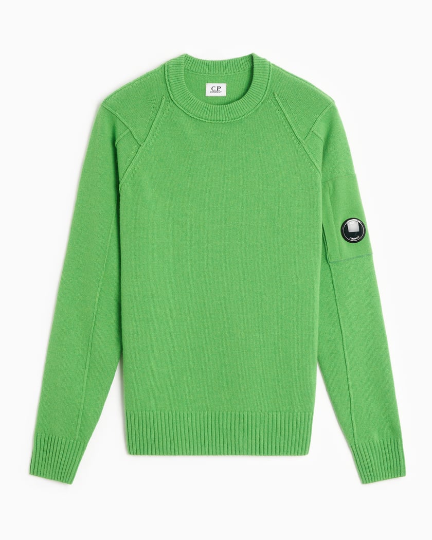 C.P. Company Men s Knit Sweater Green 15CMKN087A005504A 617 FOOTDISTRICT