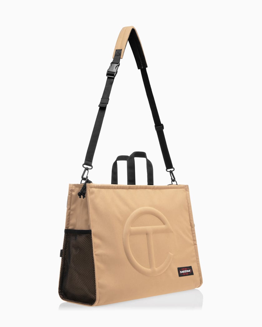 Eastpak x TELFAR Unisex Shopper Bag L Beige EK0A5BBG3Q61 FOOTDISTRICT