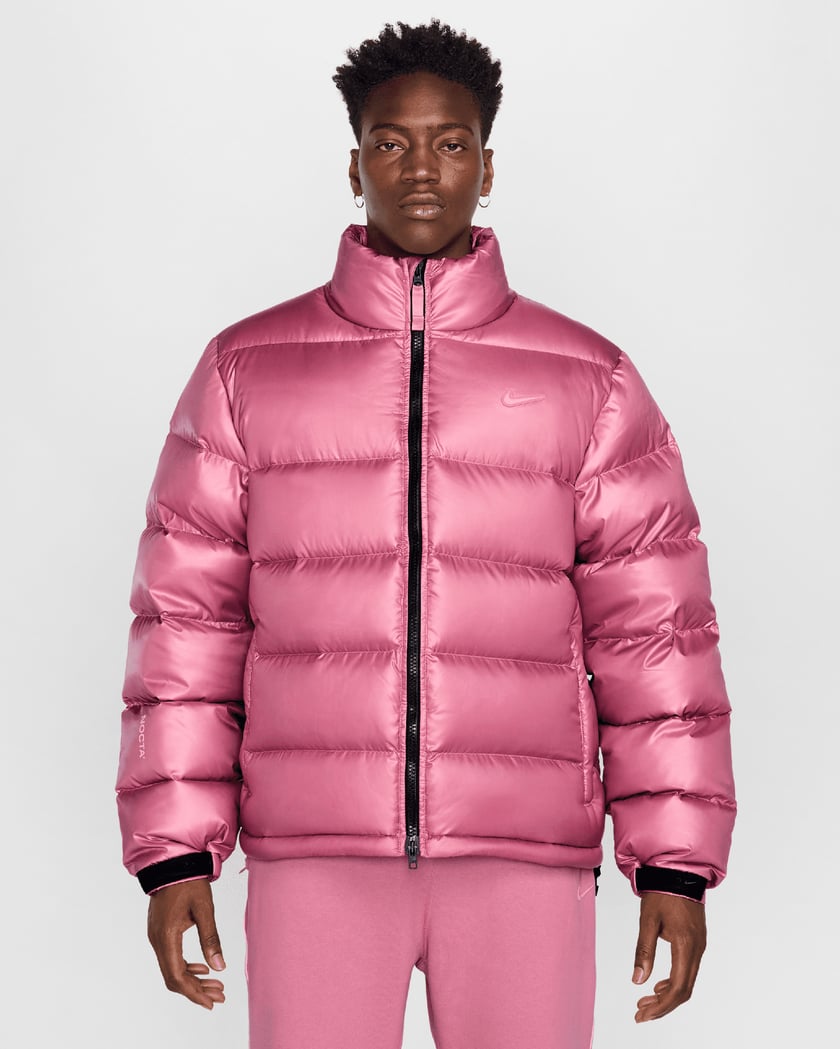 Nike x Drake NOCTA NRG CS Unisex Puffer Jacket Rose FN8196 667 FOOTDISTRICT