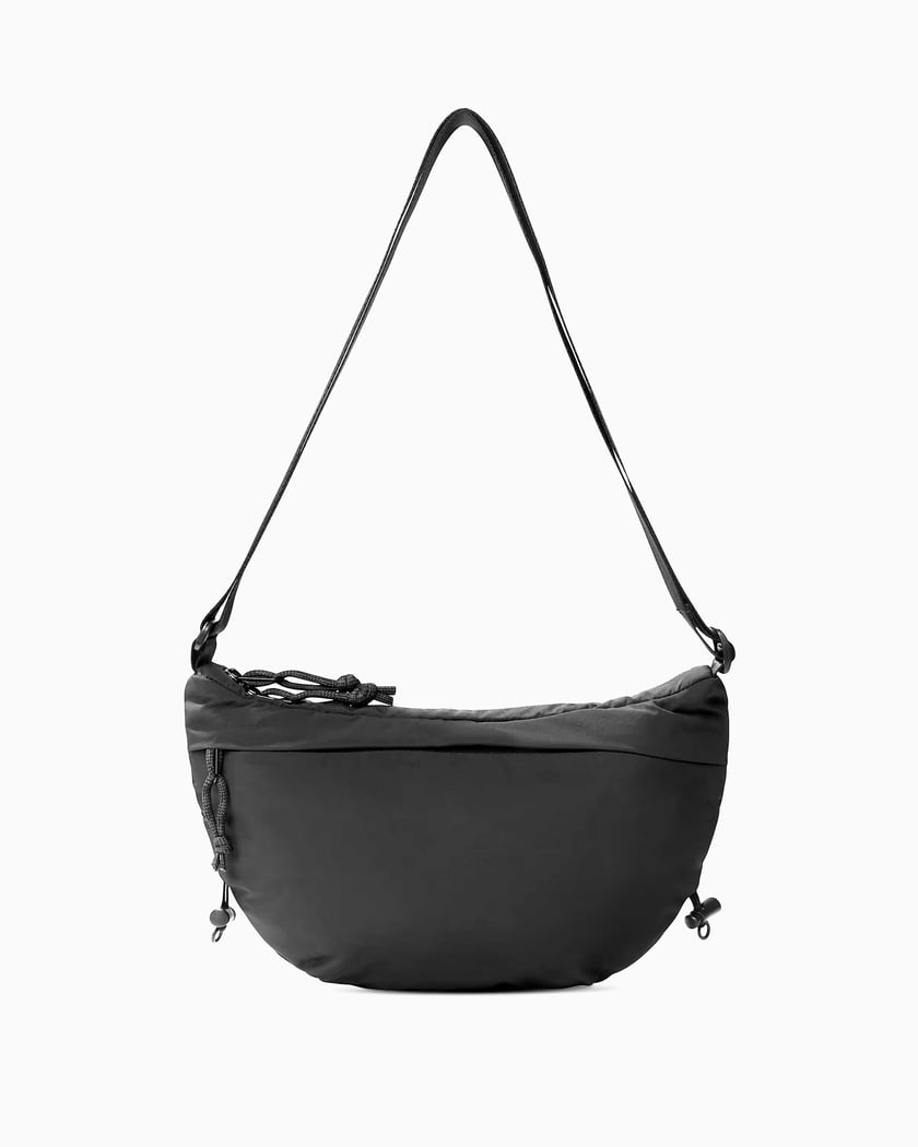 The North Face Never Stop Unisex Crossbody Bag Black The North Face Never Stop Unisex Crossbody Bag Black