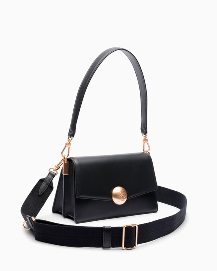 Bolso de hombro Lacoste para mujer Negro NF5104IT-000 FOOTDISTRICT