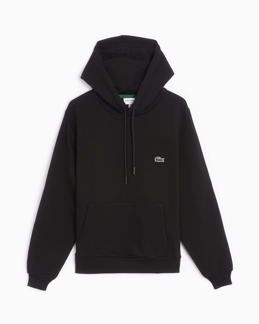 Sudadera con capucha Lacoste Logo Men's Hoodie para hombre Negro
