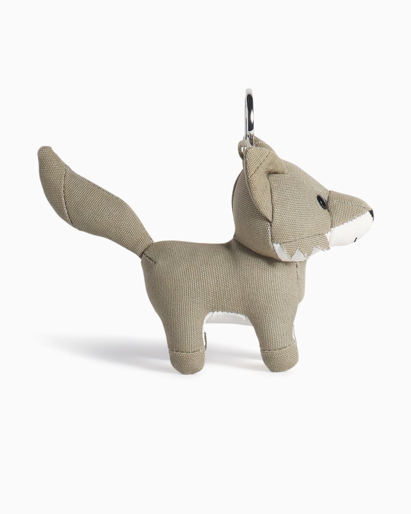 Maison Kitsuné Fox Unisex Keychain Beige PW06902WW0107-P131