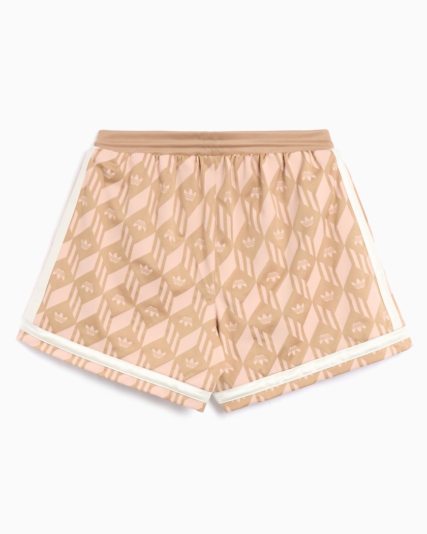 Adidas Originals Unisex Jacquared Shorts Unisex Shorts Beige