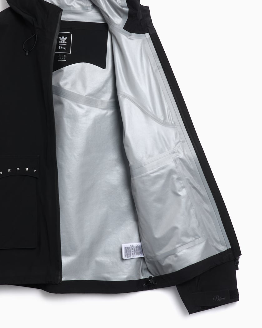 adidas Originals x Dime Studded Men's Gore-Tex Jacket Black adidas Originals x Dime Studded Men's Gore-Tex Jacket Black
