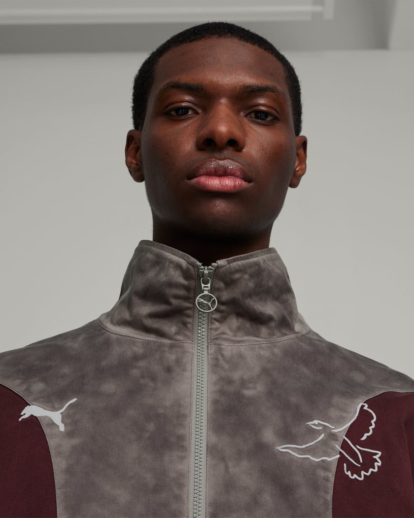 Puma suede jacket top