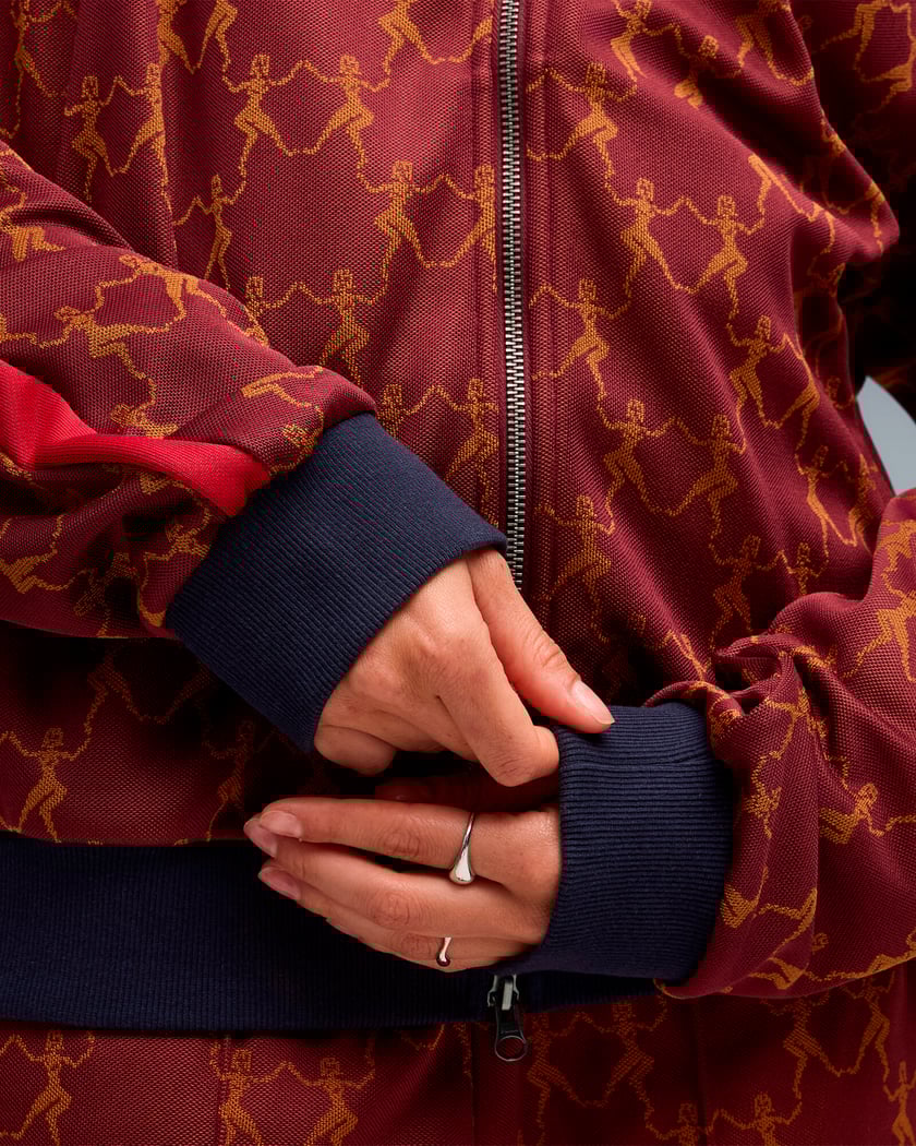 Puma x KidSuper T7 Graphic Relaxed Men's Track Jacket Red 632373