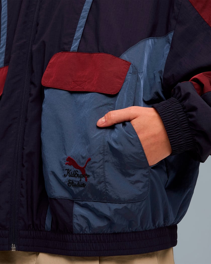 Veste Légère Relaxed Puma x KidSuper pour femme Noir, Bleu 633054