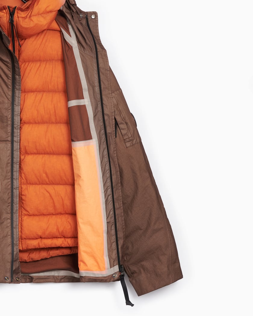 CP Company Gore G-Type Men's Reversible Jacket Brown