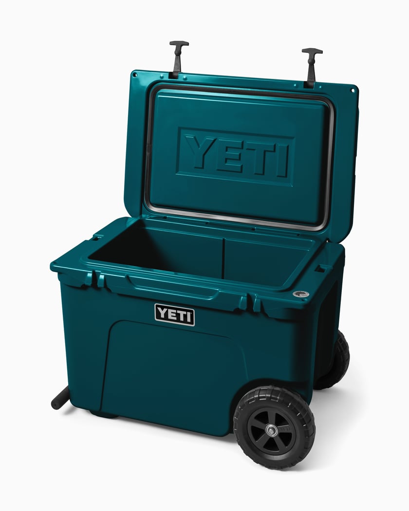 YETI Tundra Haul Wheeled Cooler Green SKU-0106-S24T