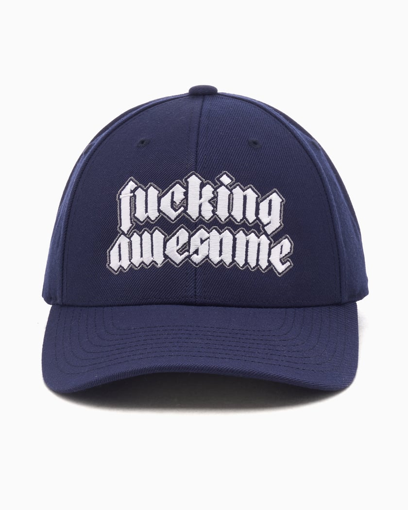 Fucking Awesome Nightmare Unisex Snapback Cap Blue PN25353 Fucking Awesome Nightmare Unisex Snapback Cap Blue PN25353