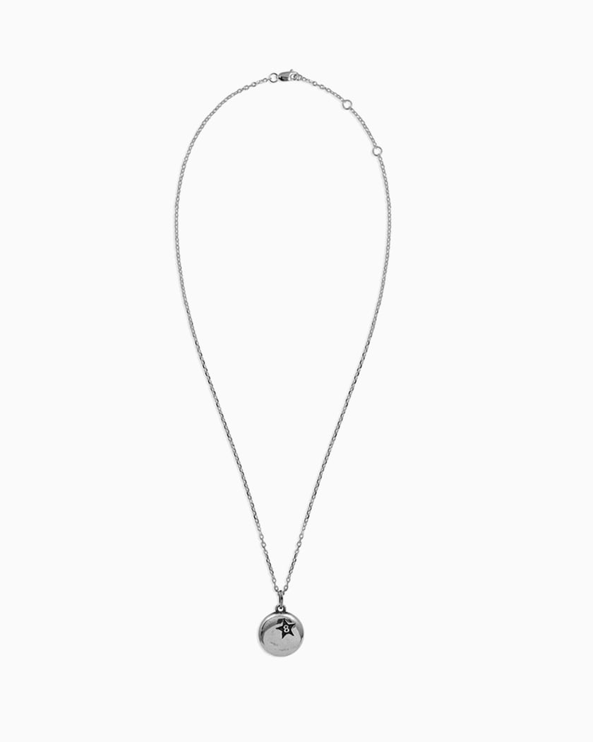 TwoJeys 8 Ball Unisex Necklace Silver colored 316526001 | FOOTDISTRICT