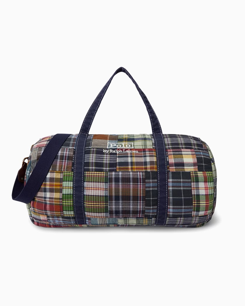Polo Ralph Lauren Madras Unisex Duffle Bag Multi 405P08090001